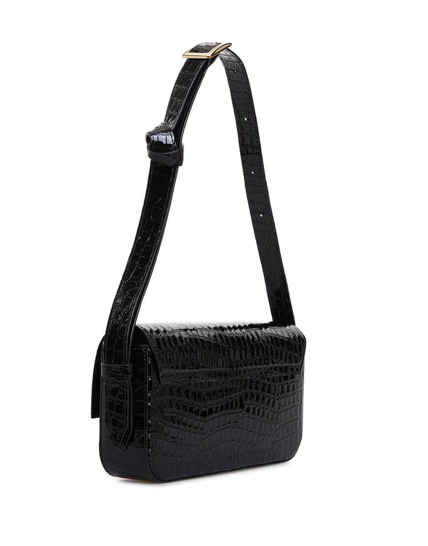 4 (4) Сумка-багет Katrine чорна VIKELE STUDIO (VS_v0107-17012) - фото 3