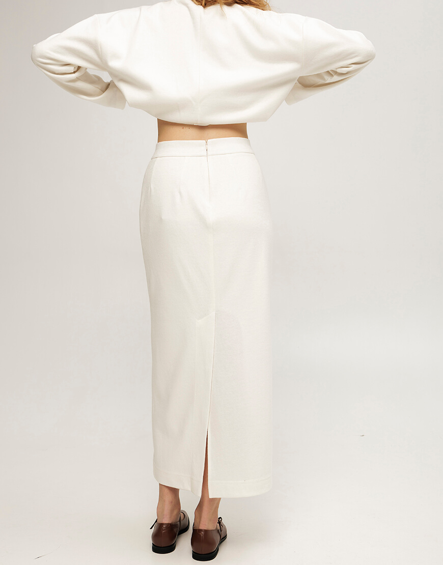 IMG_3109 Спідниця білого кольору ANNA YAKOVENKO (AY_3903) - фото 6