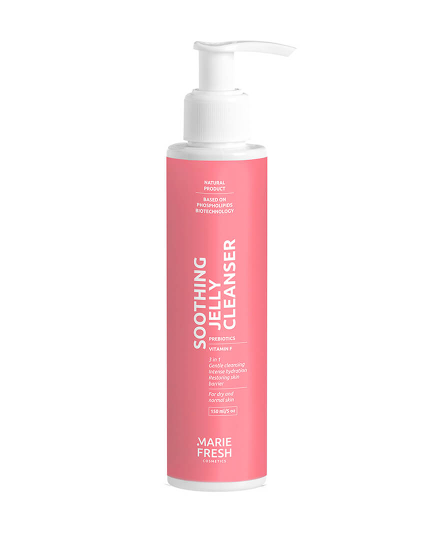 cgds-1-150 Заспокійливий гель для вмивання сухої та нормальної шкіри MARIE FRESH COSMETICS (MRFC_Sooth_Jelly_Clean)