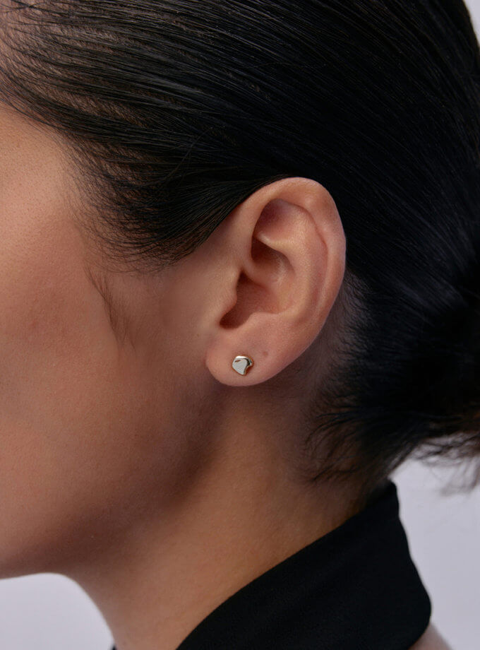 Сережки Curve RIMMART JEWELRY (RAJ_ERA-052-1)