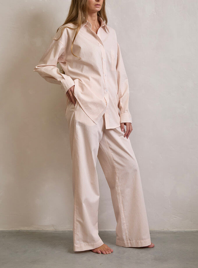 Штани в персикову смужку NATALIA BAS (NatB_PCP2)