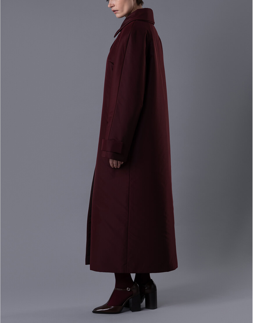 0S7A5859-1026x1536 Пальто-реглан бургунді WONDER (WNDR_win25_pcbl_02) - фото 3