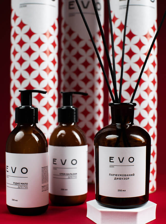 Набір подарунковий з дифузором EVO DERM (EVO_2000000000862 ШК)
