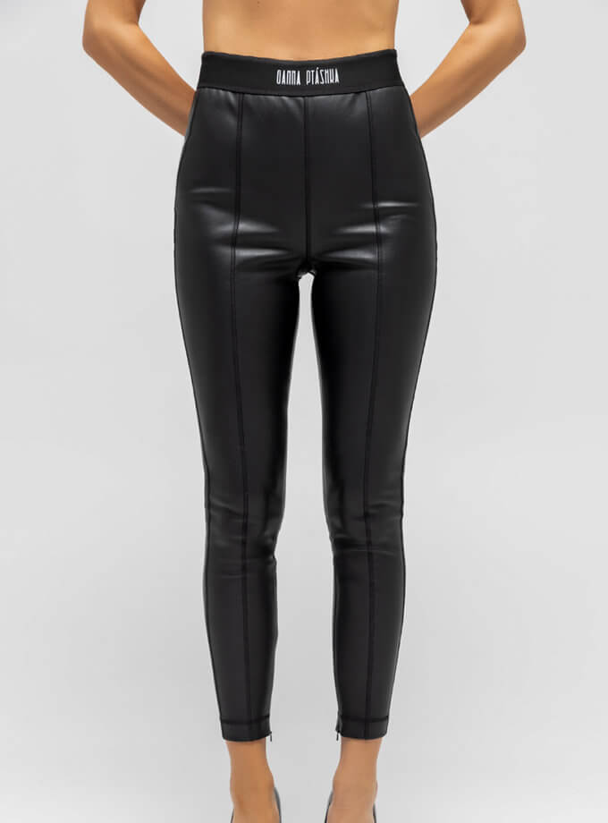 Легенси з екошкіри GANNA PTASHKA (GNPT_LEL_SS24_2)