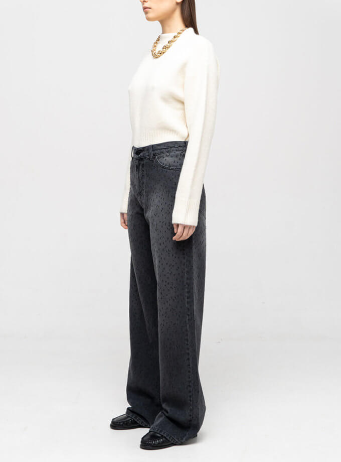 Джинси Baggy із зачіпками MATCH DENIM (MTCH_sp25-jns-baggy-grey)