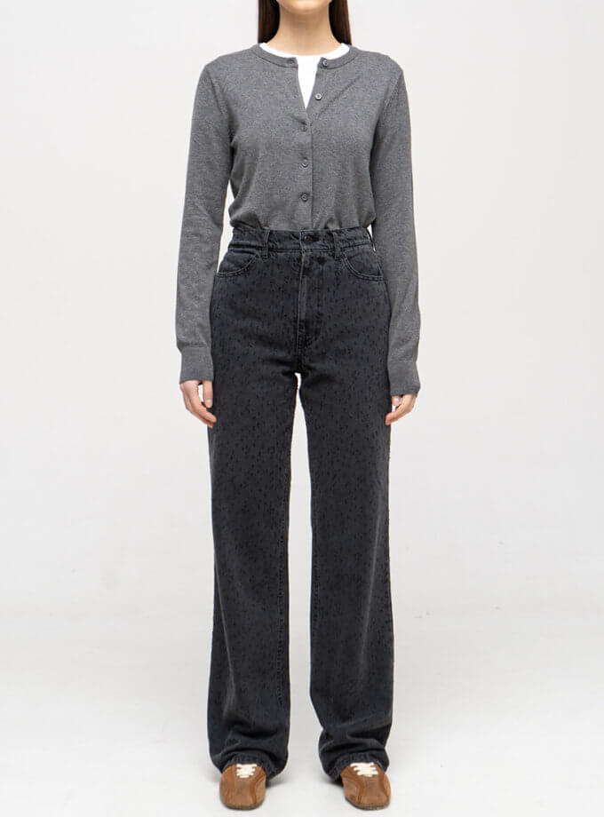 Джинси прямі із зачіпками MATCH DENIM (MTCH_sp25-jns-grey)