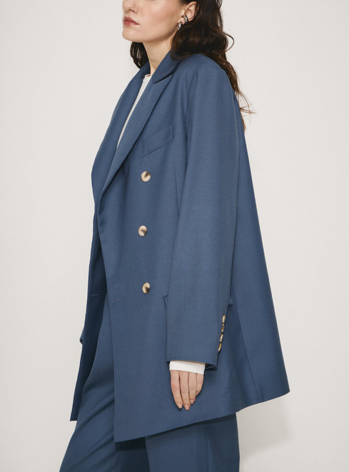 Піджак блакитний SELERA (SLR_FW25_18)