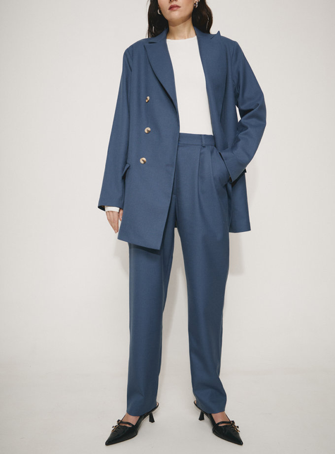 Брюки блакитні SELERA (SLR_FW25_19) - фото 7