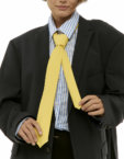 Краватка Слім жіноча жовта CRAVATTA (CRV_KS_SS20_25)