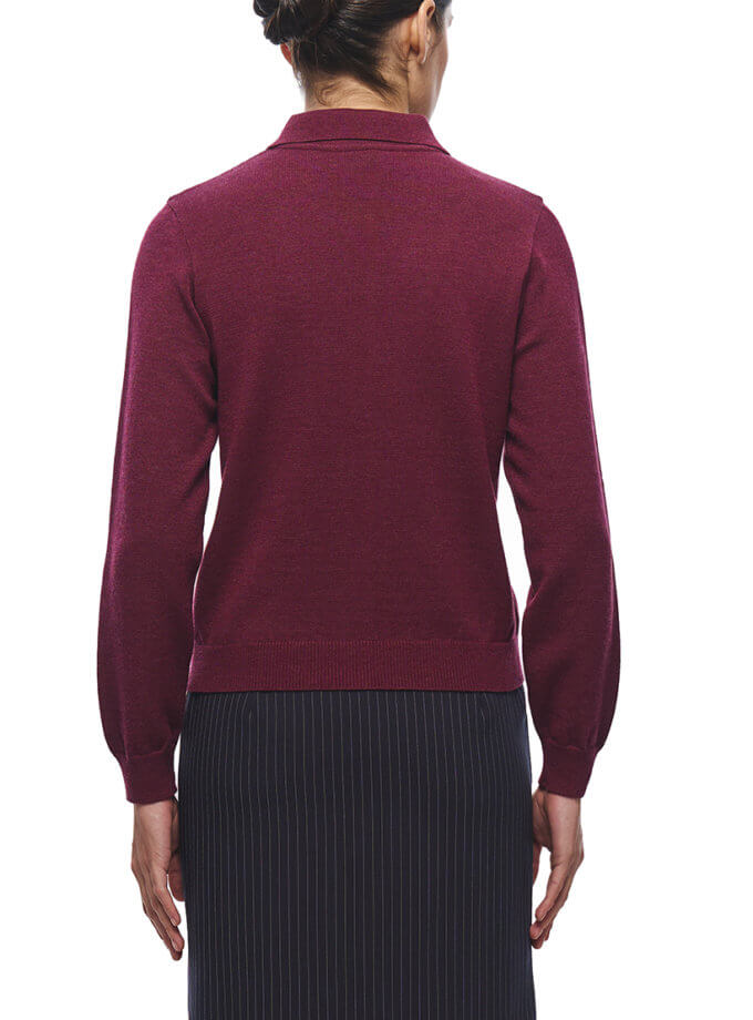 Сорочка Thea фіолетова J.D.WOOL (JDW_J.D.5007)