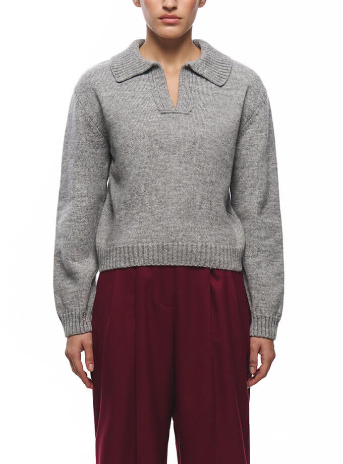 Джемпер Abigail сірий J.D.WOOL (JDW_J.D.5009)