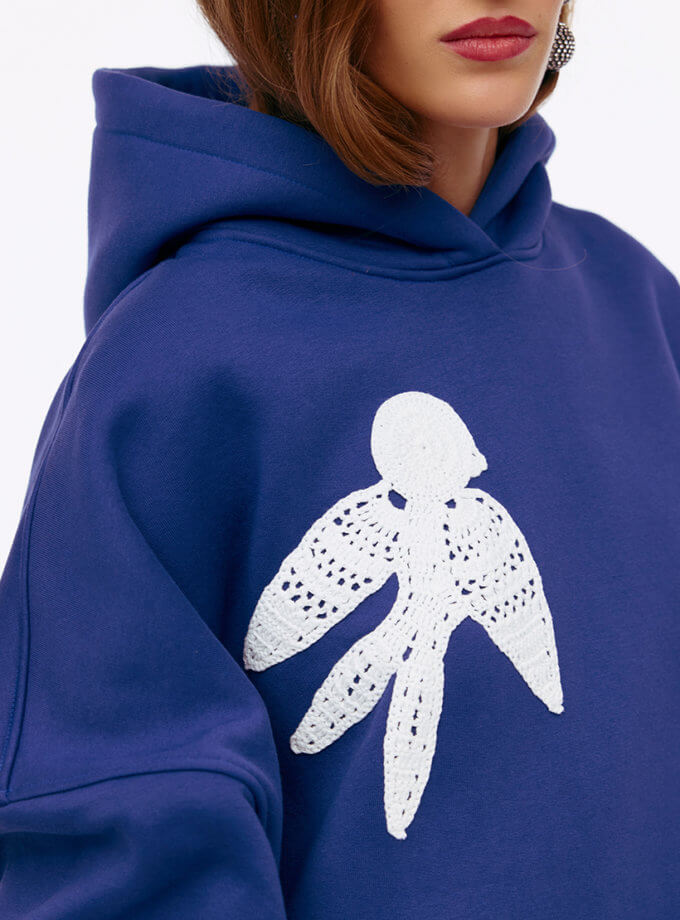 Худі Pryletila Lastivochka синій MY x MY (MC_MY100125)