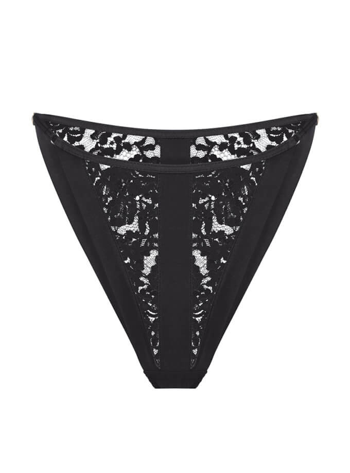Чорні трусики танга PEACH PEACH LINGERIE (PP_TNPB2402)