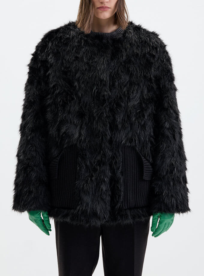 Шуба Koza Faux Fur IAM (IAM_KZ/FX/FR/JCKT)