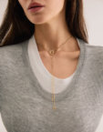 Кольє-трансформер Ола в позолоті ORXATA.JEWELRY (ORX_nec_ola_gold) - фото 6