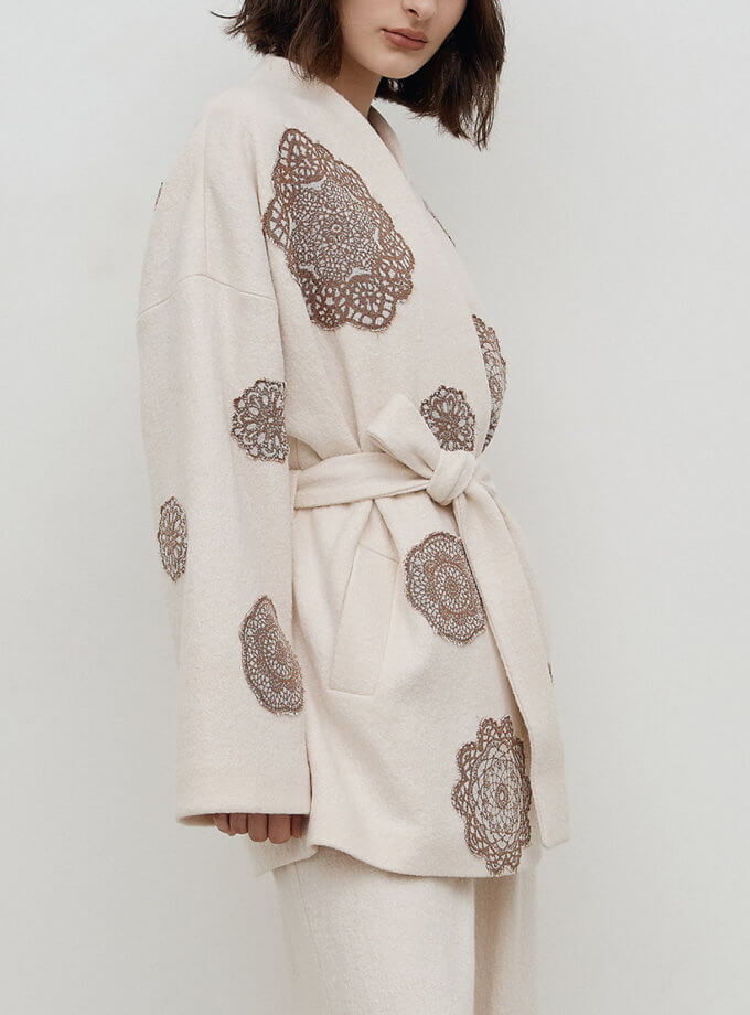 Пальто Lace  ZHARKO (ZHRK_kzaw242500001coatl)