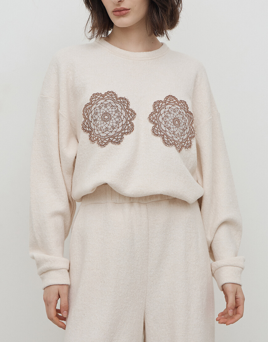 Світшот з вовни2 Світшот з вовни ZHARKO (ZHRK_kzaw242500003woolc)