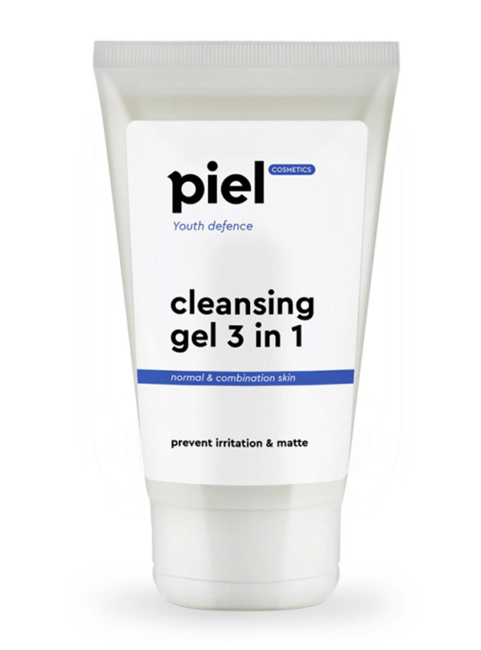 Cleansing Gel 3 in 1 Гель для вмивання нормальної та комбінованої шкіри PIEL COSMETICS (PC_019)