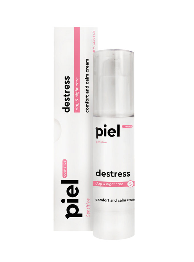 Ультразволожуючий крем з натуральним SPF день / ніч Destress Cream PIEL COSMETICS (PC_005)