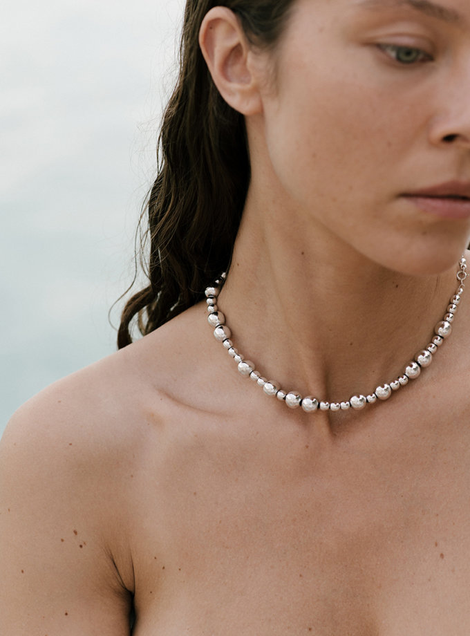 Кольє Statement Hematite ROTERSAND (RTRSND_SH0008)