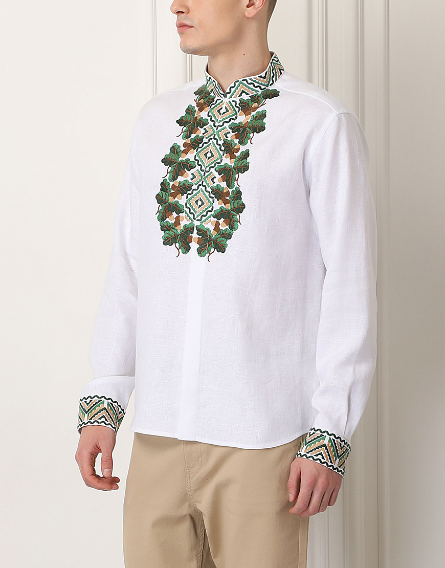 GidxXfyQ Богдан біла сорочка FOBERINI (FOBERI_SS19073) - фото 4