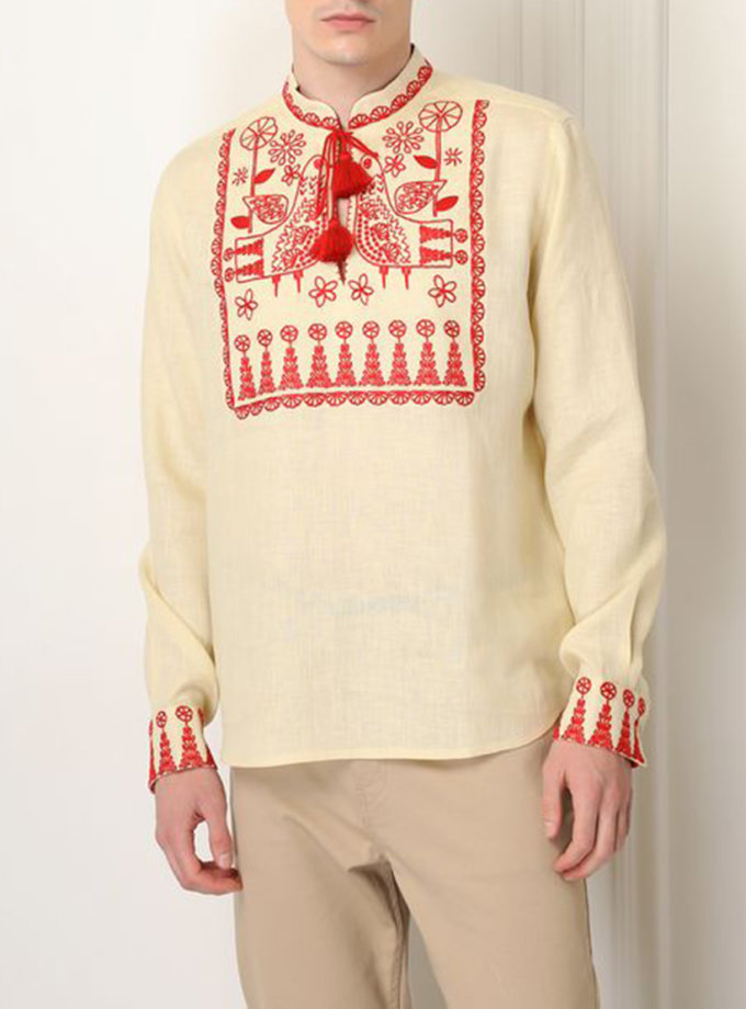 Зозуля бежева сорочка FOBERINI (FOBERI_SS22101)