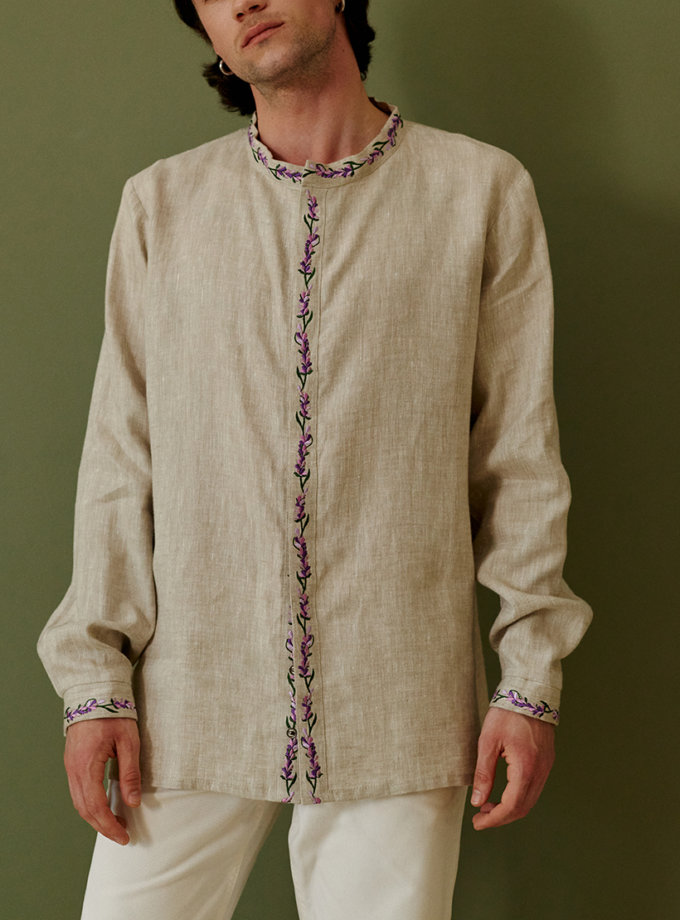 Вишиванка Лаванда EMBROIDERED GEM (EMR_2023_3)