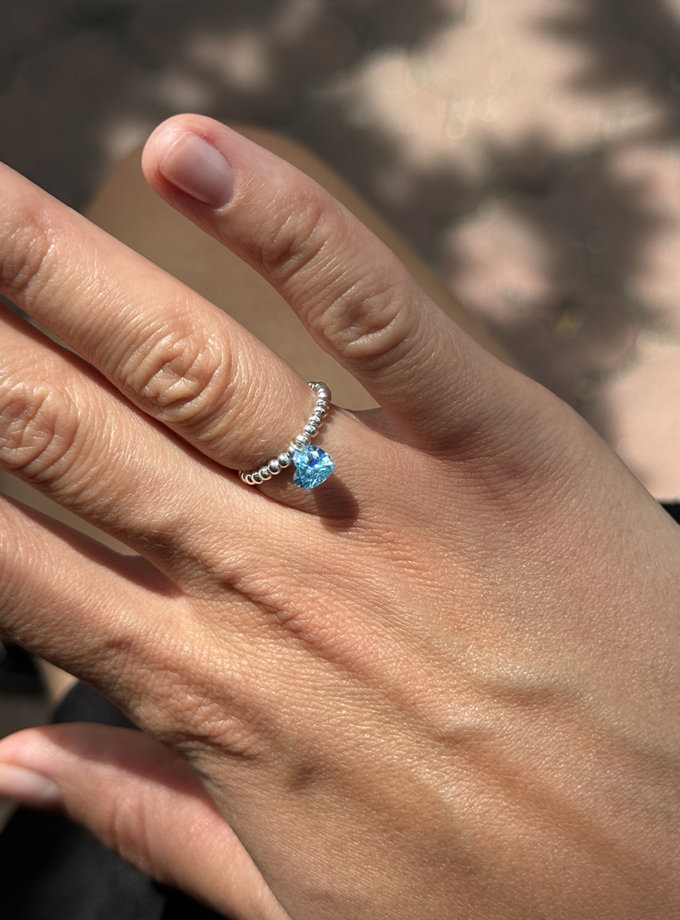 Каблучка Petals з вільним фіанітом Bluemarine ROTERSAND (RTRSND_PBF00013)