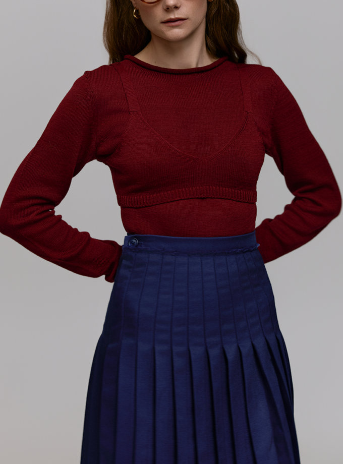 Топ - Бордовий WKMF (WKMF_234_2)