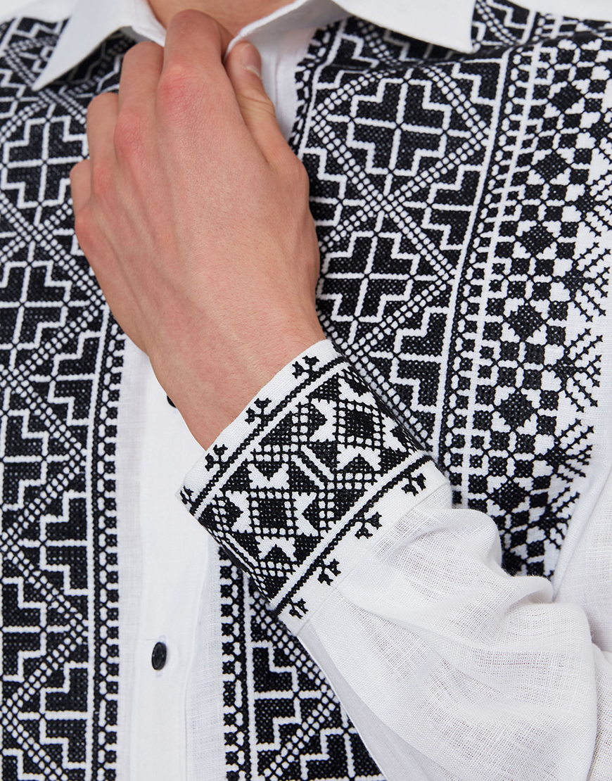 QFz1EAJw Хорив біла сорочка FOBERINI (FOBERI_01011) - фото 6