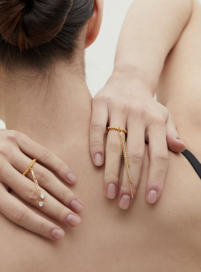 Каблучка Cascade позолота ROTERSAND (RTRSND_CASR0009)