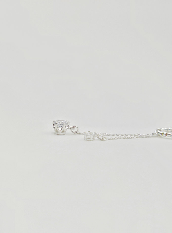 Каблучка Double Chain Zircon ROTERSAND (RTRSND_DCZR00022)