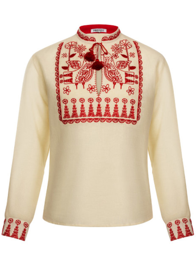 Зозуля бежева сорочка FOBERINI (FOBERI_SS22101)