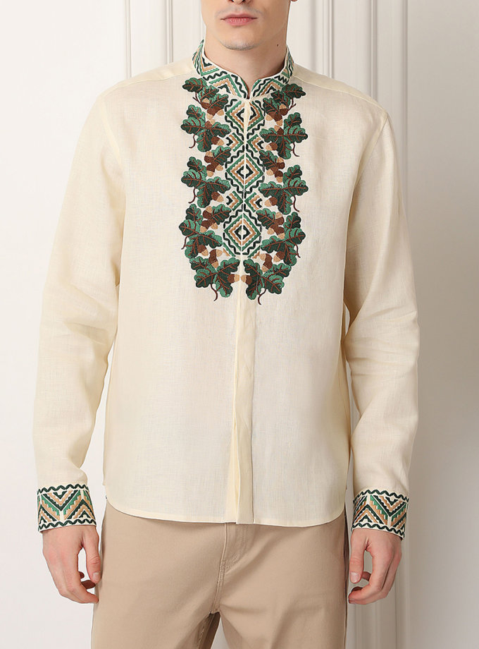 Богдан бежева сорочка FOBERINI (FOBERI_SS19084)