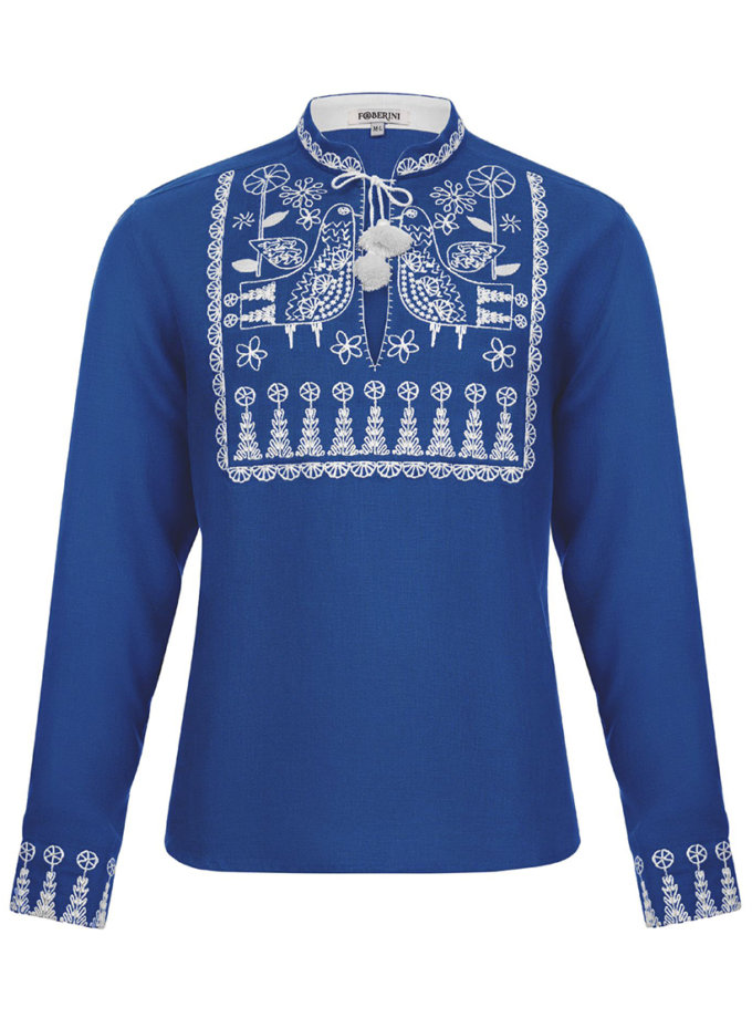 Зозуля синя сорочка FOBERINI (FOBERI_SS22105)