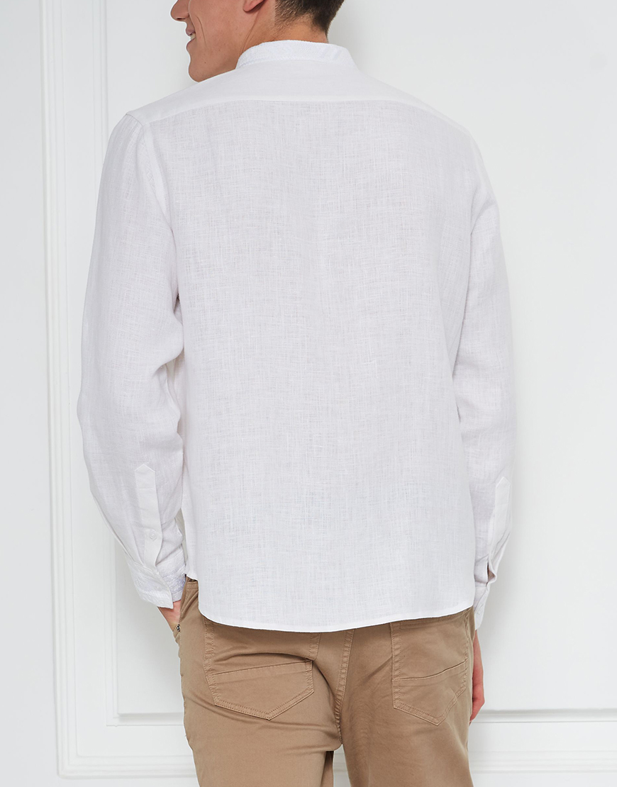 akIN5R0w Січ біла сорочка з білою вишивкою FOBERINI (FOBERI_SS19071) - фото 3