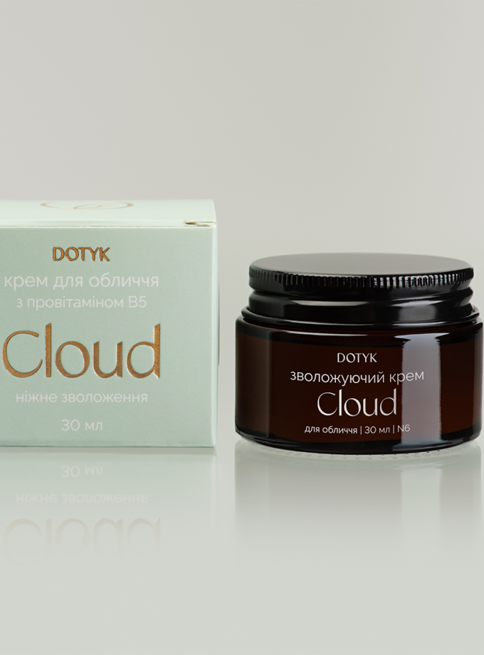 Зволожуючий крем для обличчя Cloud зі скваланом і провітаміном В5 DOTYK (DTK_4820263290064)