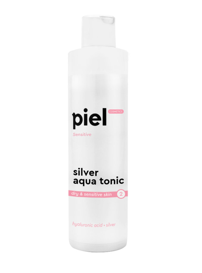 Зволожуючий тонік для сухої та чутливої шкіри Silver Aqua PIEL COSMETICS (PC_011-1)