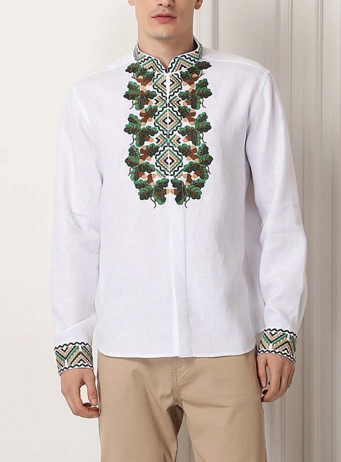 Богдан біла сорочка FOBERINI (FOBERI_SS19073)