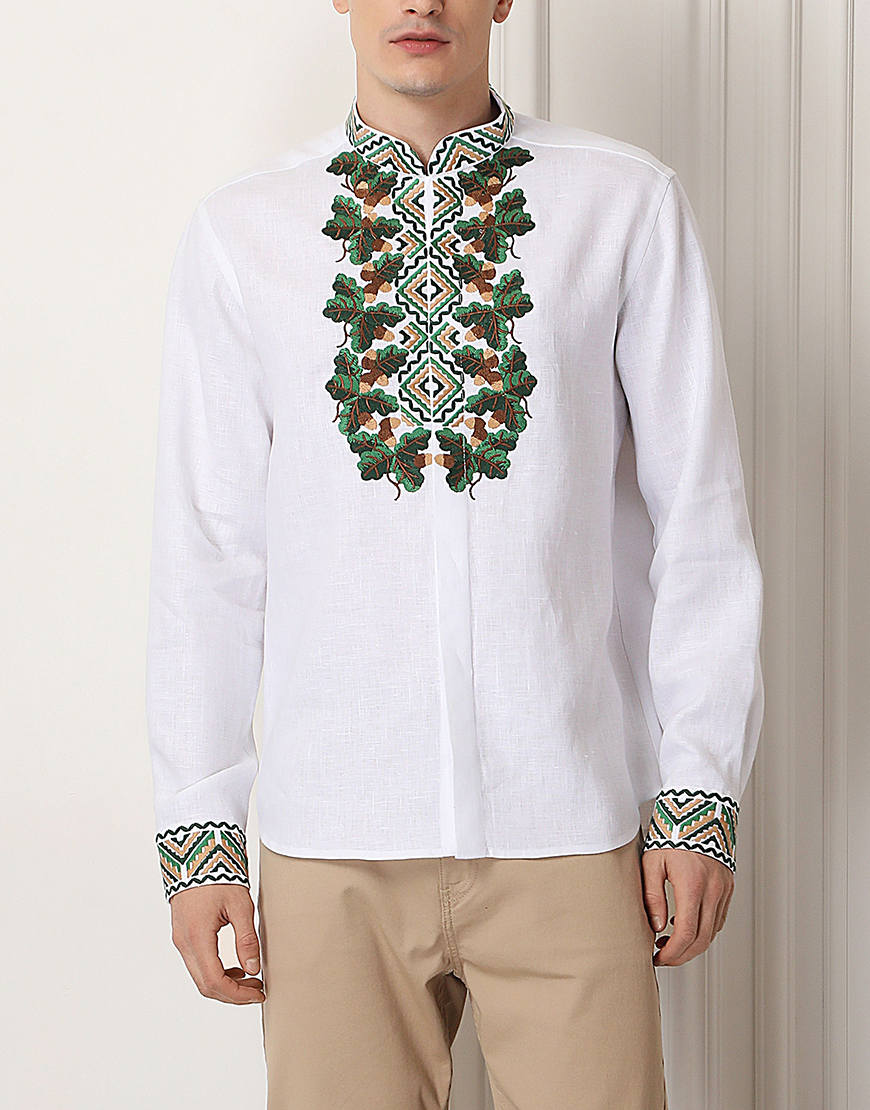 f1IxhAqw Богдан біла сорочка FOBERINI (FOBERI_SS19073) - фото 2