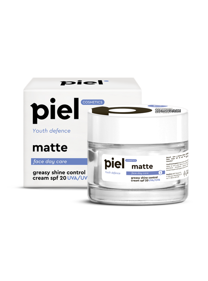 Денний крем c матуючим ефектом Matte Cream SPF 20 PIEL COSMETICS (PC_004)