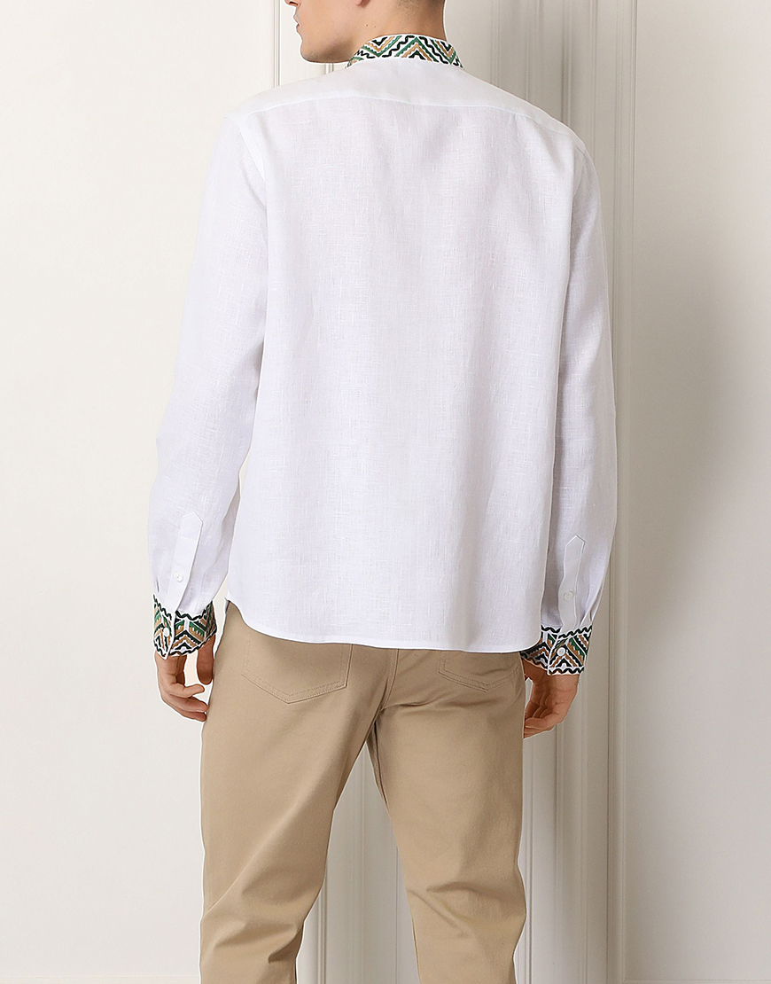 lJnQrESQ Богдан біла сорочка FOBERINI (FOBERI_SS19073) - фото 5