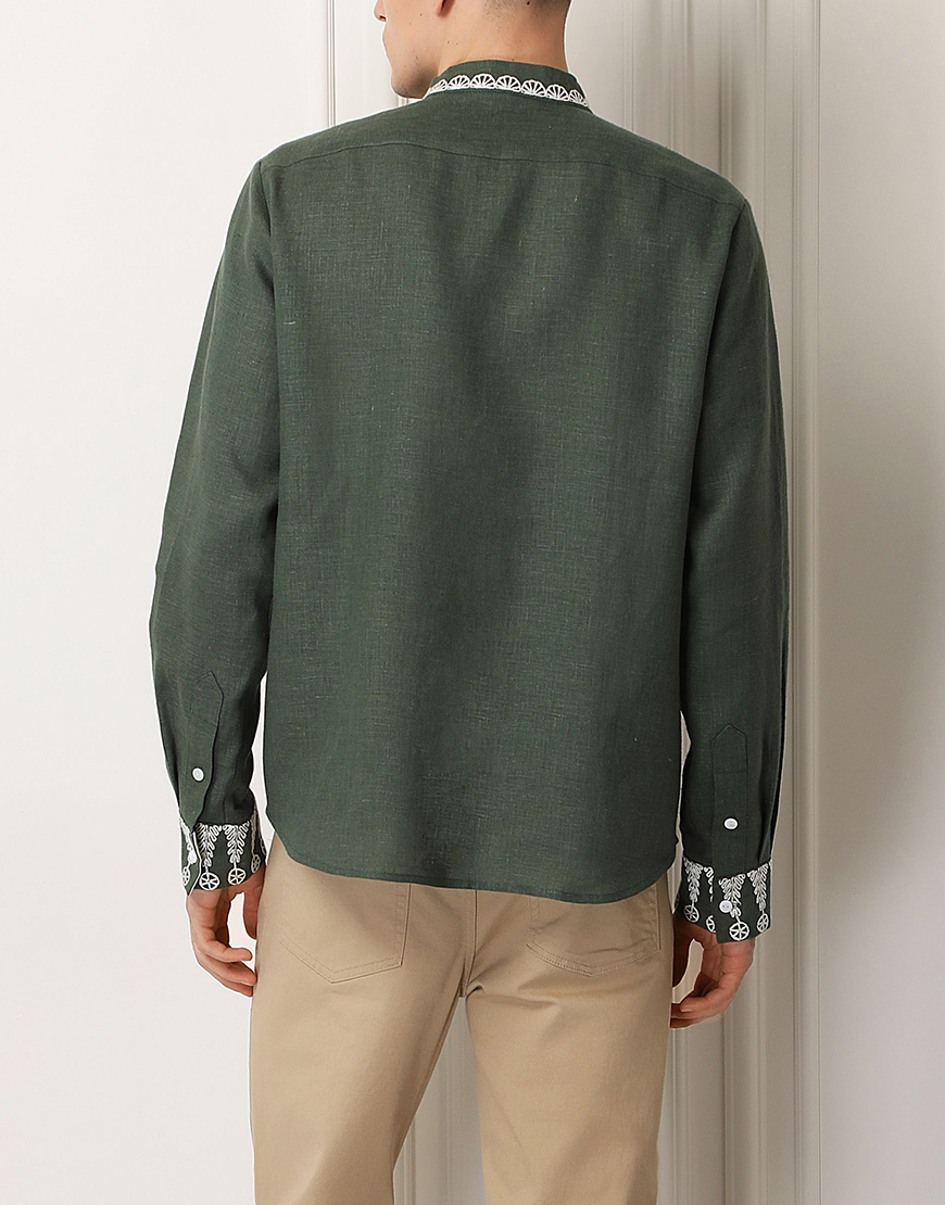 sxnMcB9Q Зозуля зелена сорочка FOBERINI (FOBERI_SS22103) - фото 5