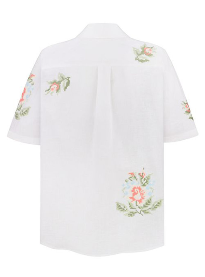 Еней біла сорочка FOBERINI (FOBERI_SS23106)