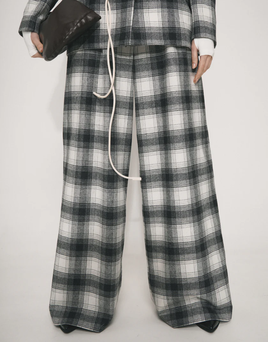 tartan_woolen_trousers Брюки вовняні в клітинку SELERA (SLR_FW25_5) - фото 3