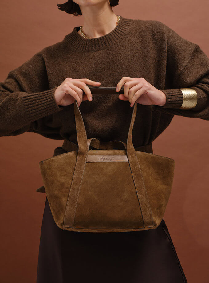 Сумка Kayot Bag Sued Broun ACCENT (ACC_KBB 38S)