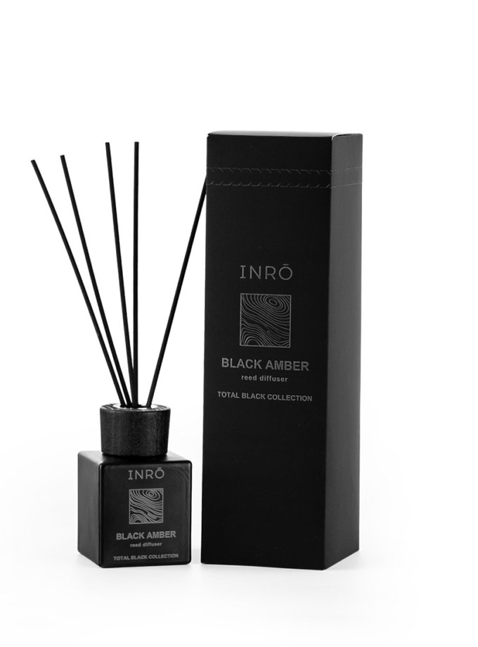 Парфумований аромадифузор Black amber 100 мл INRO (INR_4820262811628)