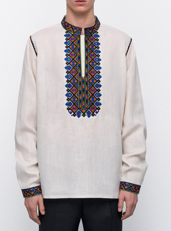 Чоловіча вишиванка регіону Покуття Ivan ETNODIM (ETN_Ivan)