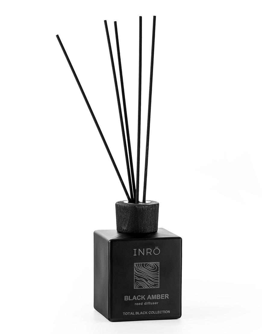20-1 Парфумований аромадифузор Black amber 250 мл INRO (INR_4820262811673) - фото 2