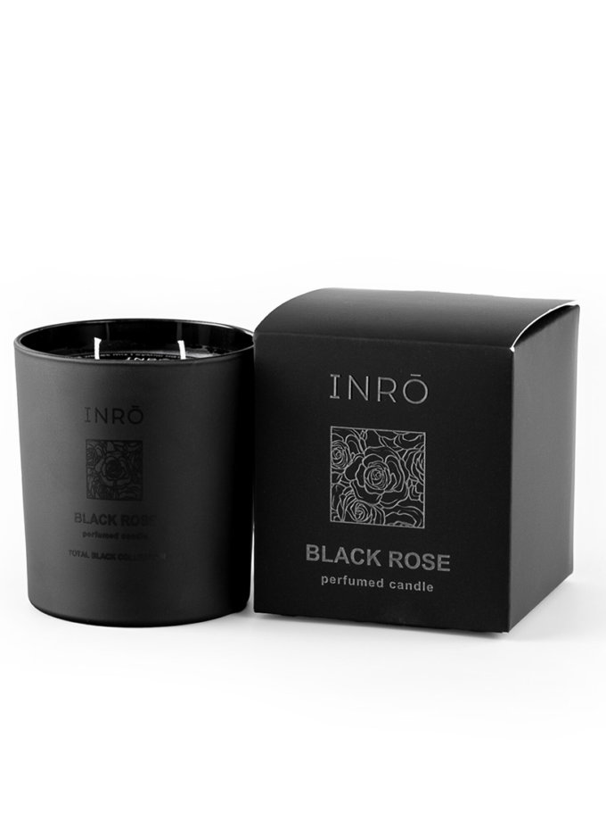 Парфумована свічка Black Rose 250 мл INRO (INR_4820262811734)